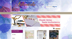 Desktop Screenshot of invitacionesatlantida.com